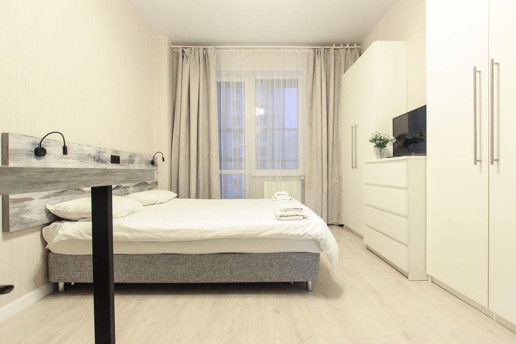 Двухместный номер с 1 кроватью улучшенный с видом на город