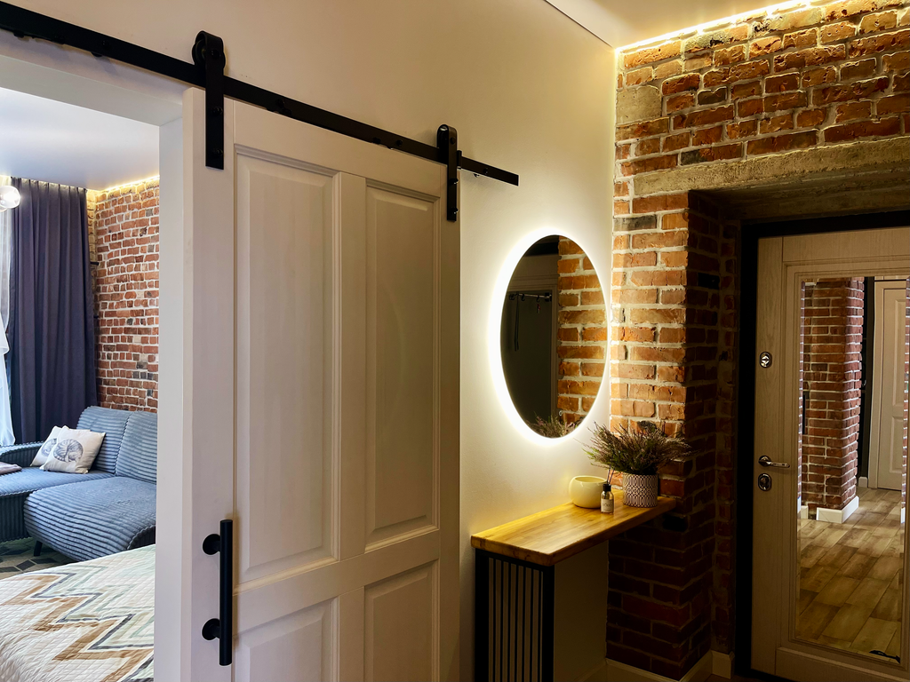 Loft у Фонтана. Центр. Франц.балкон.