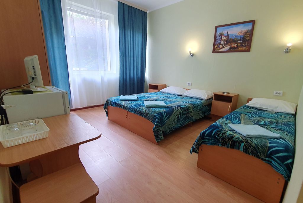 Четырёхместный номер стандарт 4