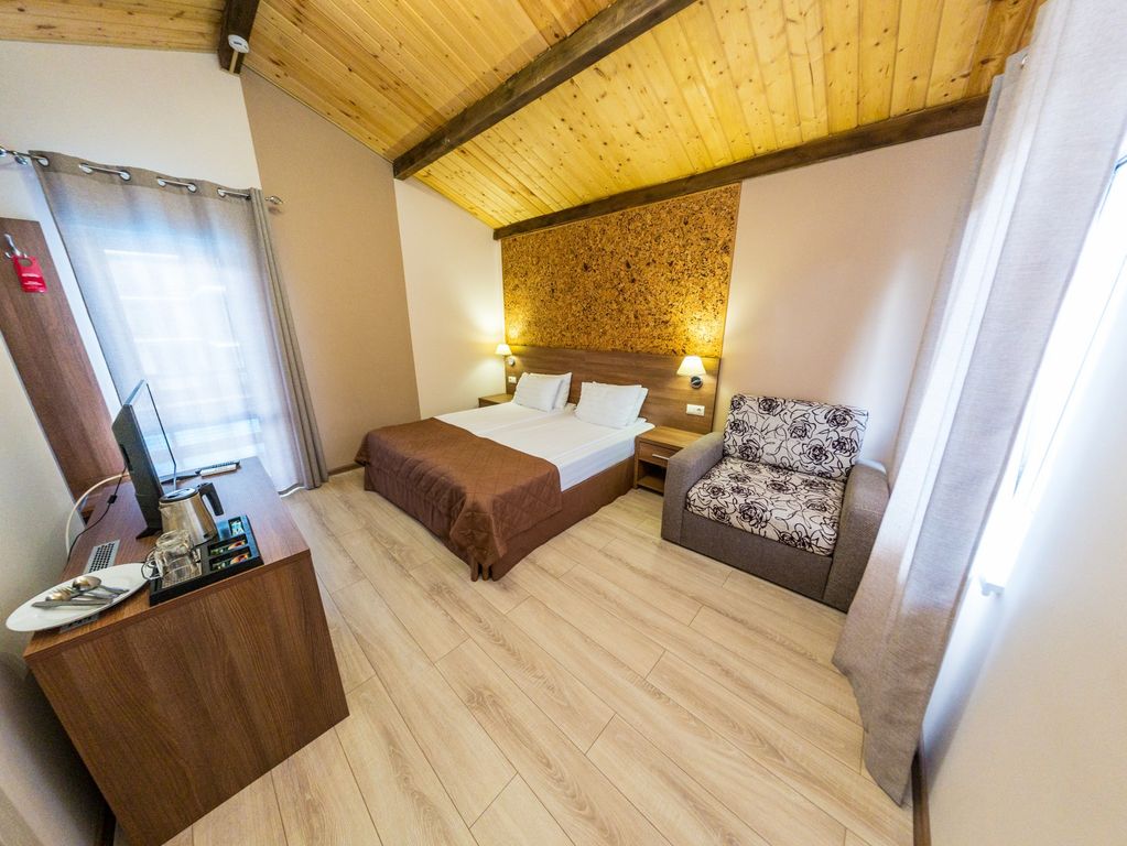 Двухместный номер с 1 кроватью Делюкс