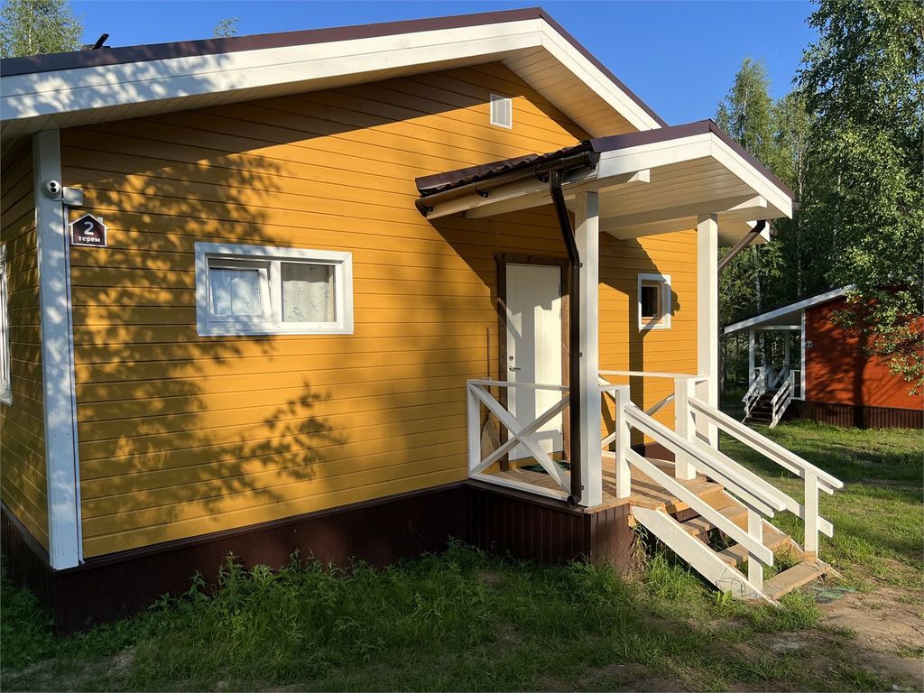 Дом коттедж на 5 чел с сауной и полноценной кухней 68кв.м (Терем большой)