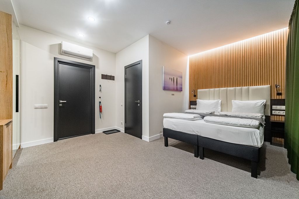 Двухместный номер с 1 кроватью Двухместный комфорт с одной большой или двумя раздельными кроватями