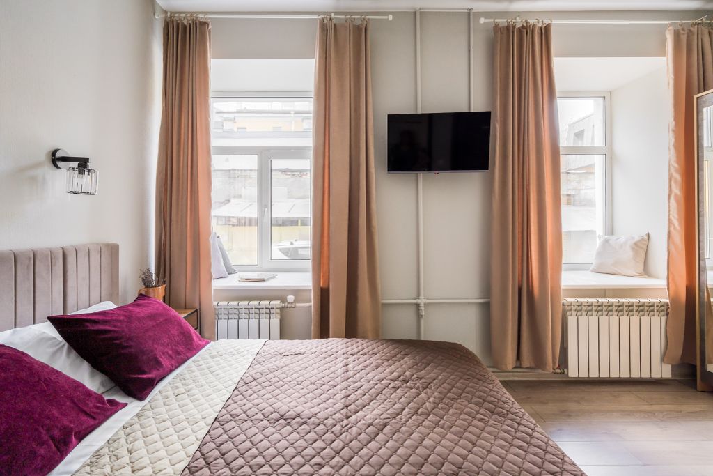 Апартаменты просторная двухместная студия