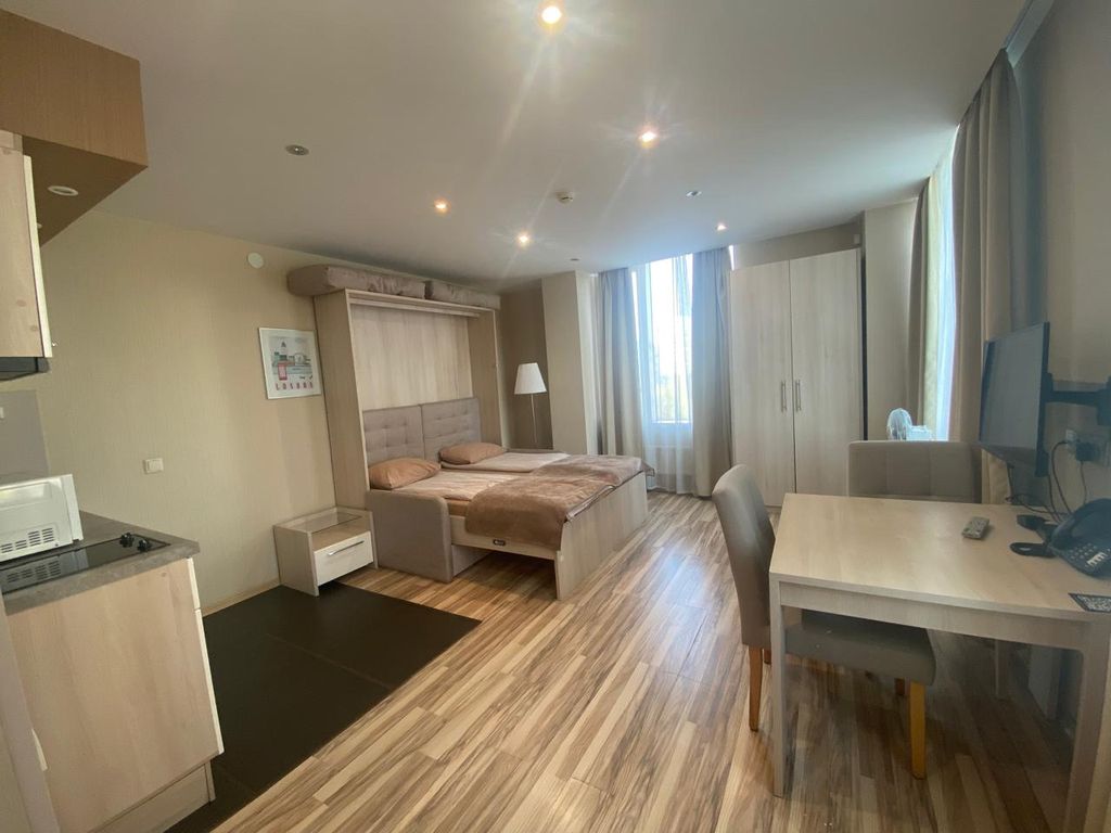 Двухместный номер с 1 кроватью студия в апарт-отеле 3 звезды в центре