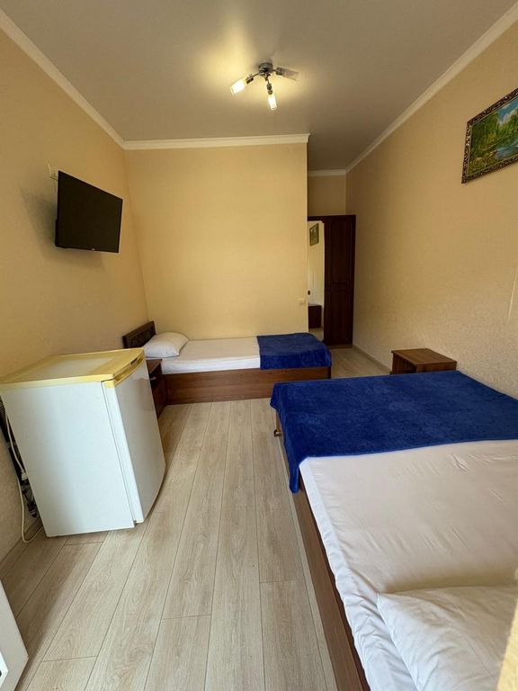 Трёхместный номер стандарт с видом на сад