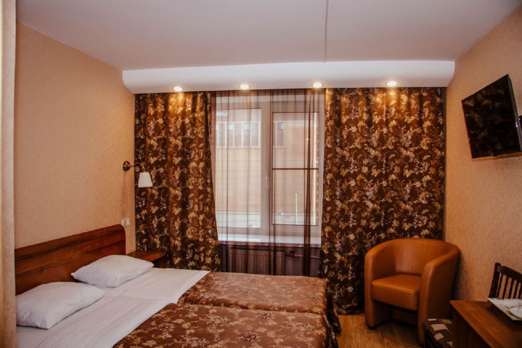 Двухместный номер с 2 отдельными кроватями эконом-класса с кондиционером