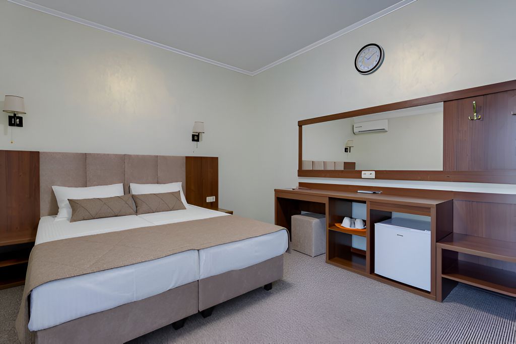 Двухместный номер с 1 кроватью с лоджией