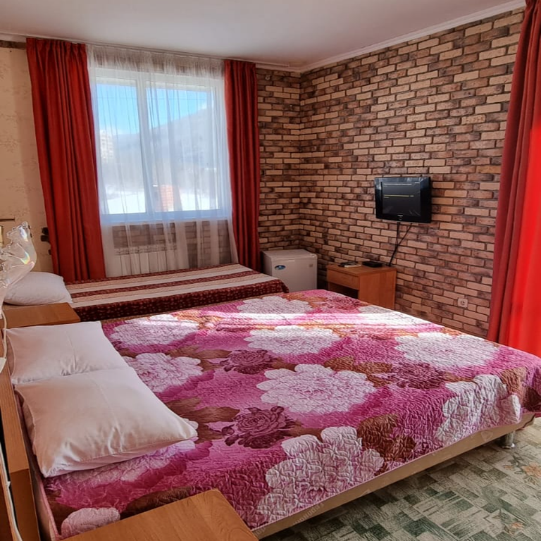 Трёхместный номер стандарт с видом на горы