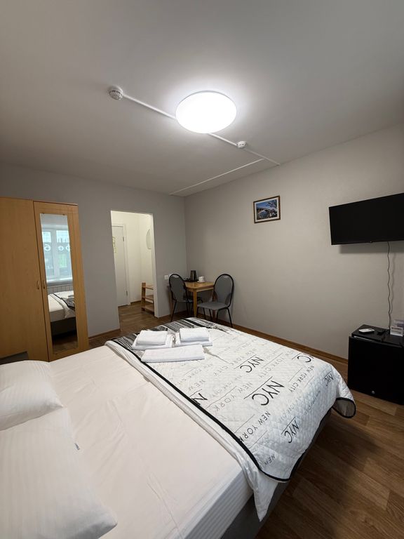 Двухместный номер с 1 кроватью стандарт плюс двухспальная кровать