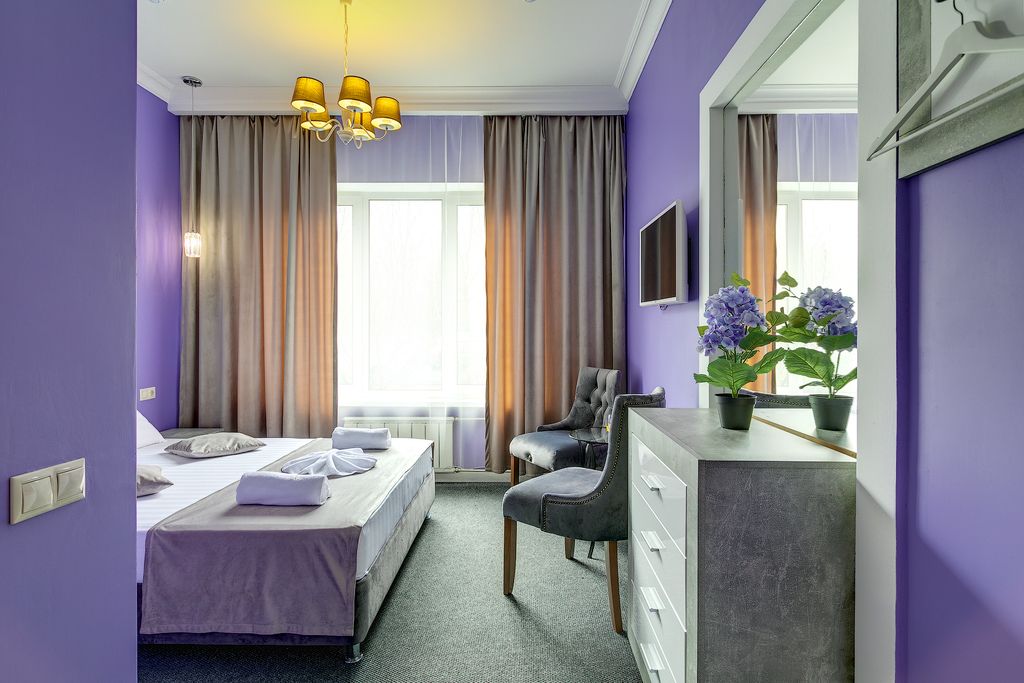 Двухместный номер с 1 кроватью Полулюкс