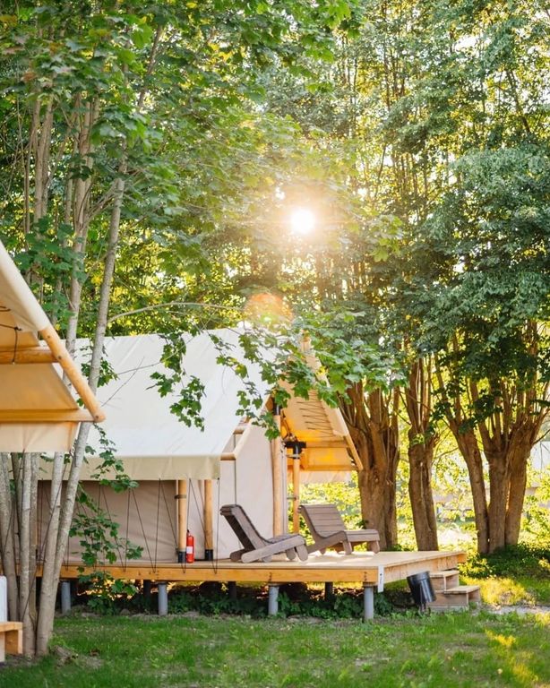 Сафари-тент Шатер Люкс с видом на залив