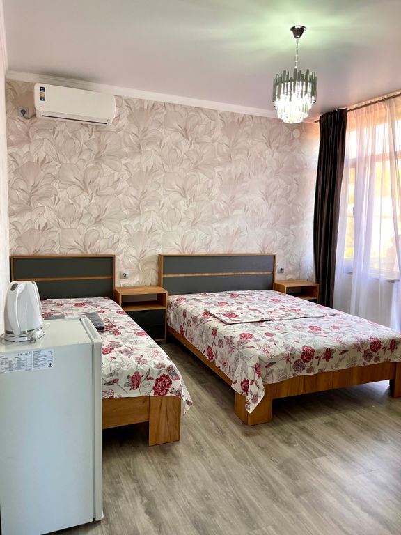 Трёхместный номер люкс с видом на горы