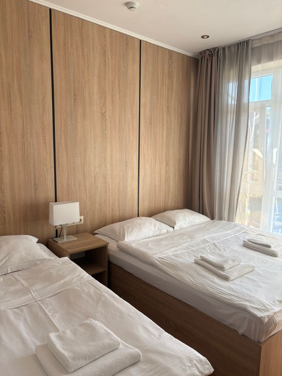 Трёхместный номер стандарт с видом на горы