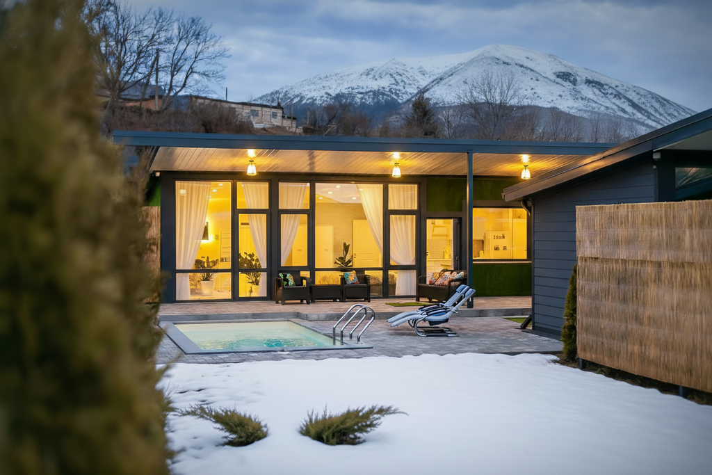 Дом Бештау Премиум с горячим бассейном