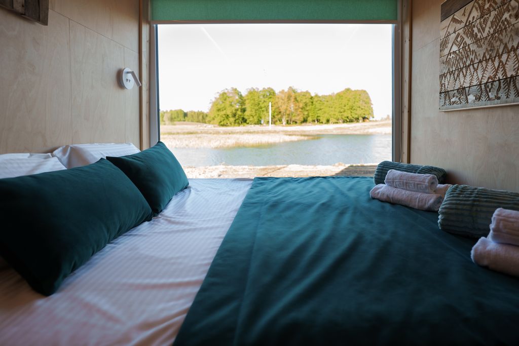 Двухместный номер с 1 кроватью Модульный Экоотель