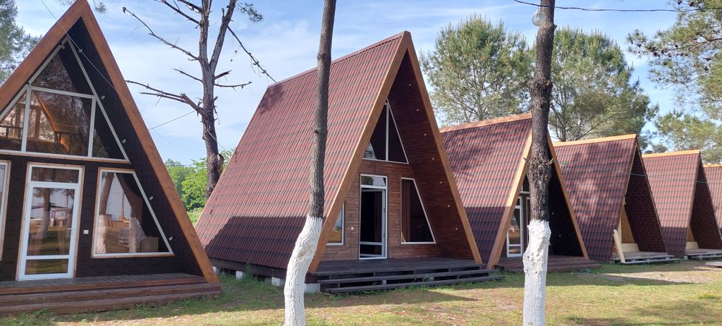 Четырёхместный номер Двухэтажный А-фрейм