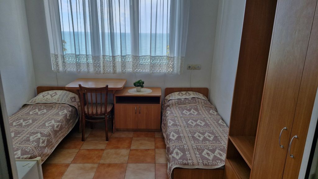 Двухместный номер с 2 отдельными кроватями стандарт с видом на море