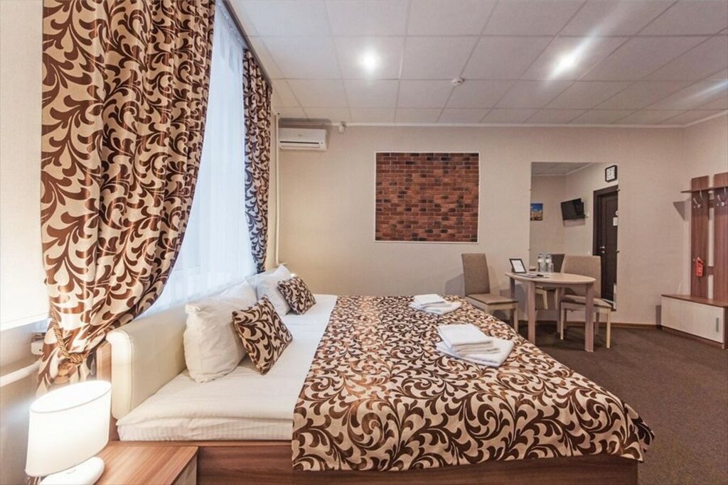 Двухместный номер с 1 кроватью студия с балконом