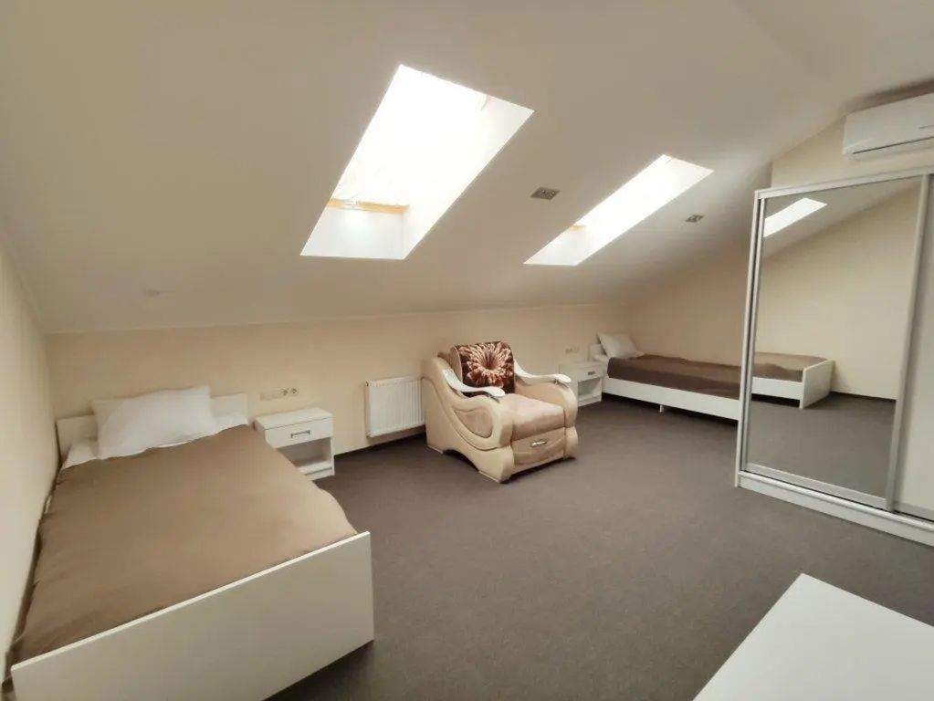 Двухместный номер с 2 отдельными кроватями мансарда