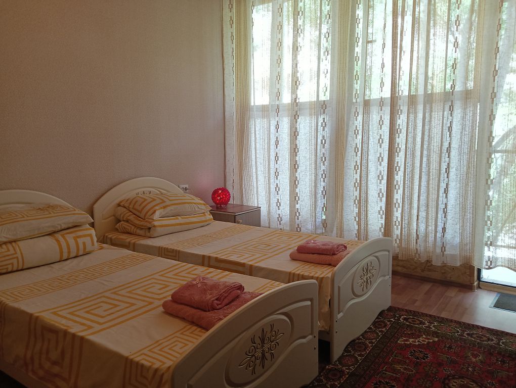 Двухместный номер с 2 отдельными кроватями Люкс с видом на горы и реку