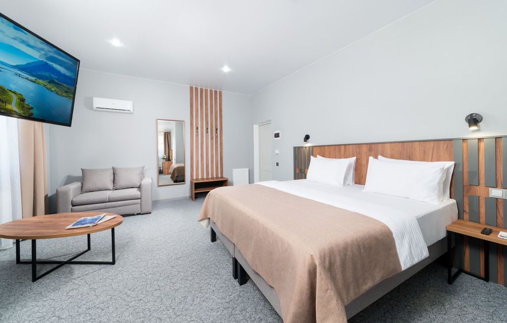 Двухместный номер с 1 кроватью люкс