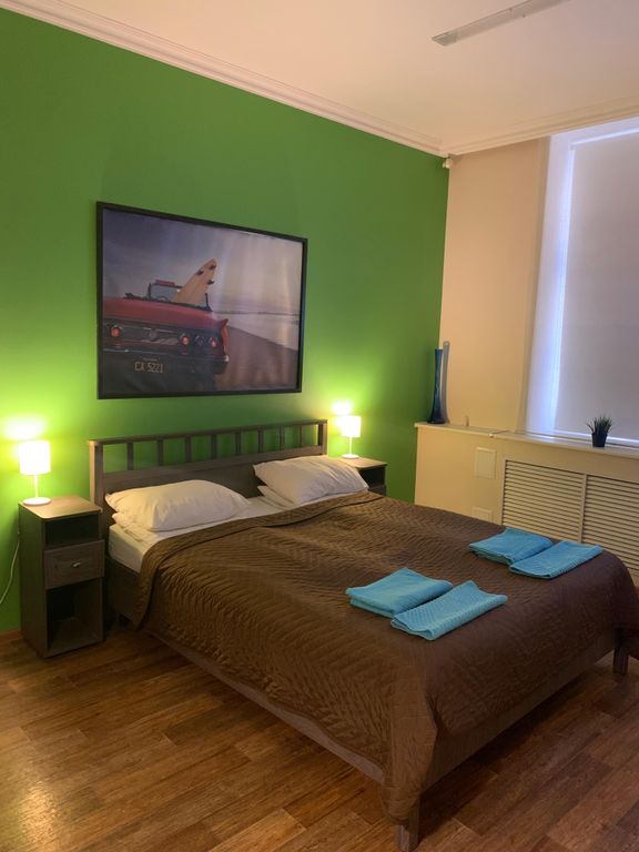 Двухместный номер с 1 кроватью Зеленая студия