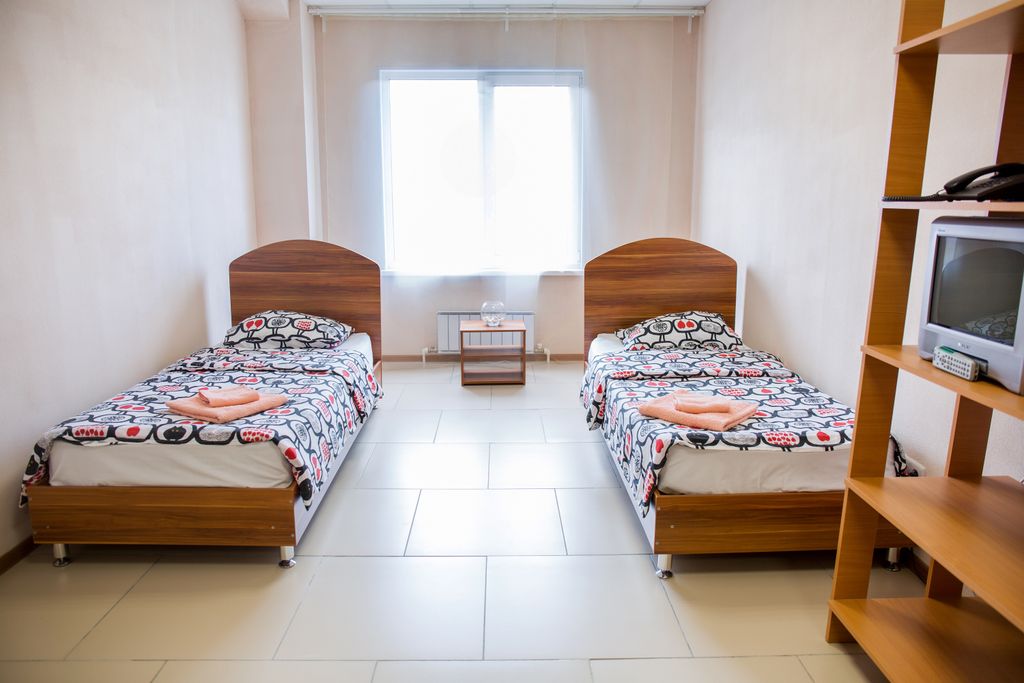 Двухместный номер с 2 отдельными кроватями эконом+