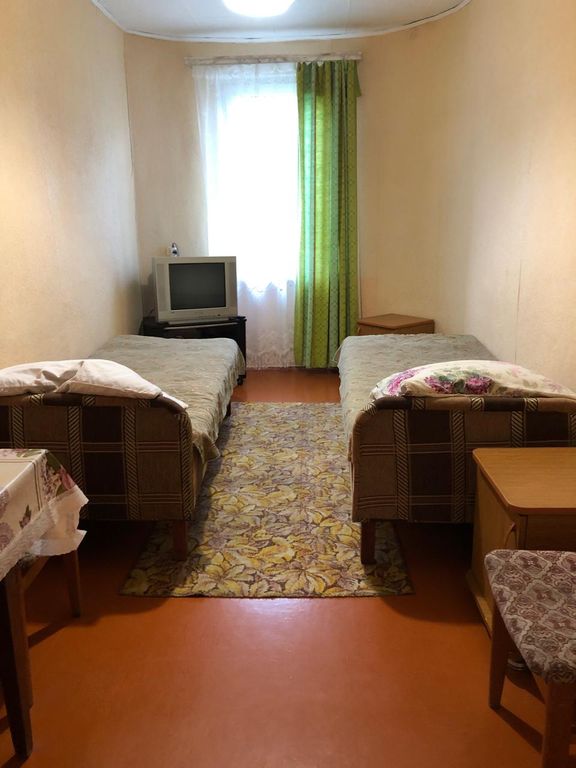 Двухместный номер с 2 отдельными кроватями эконом с видом на город