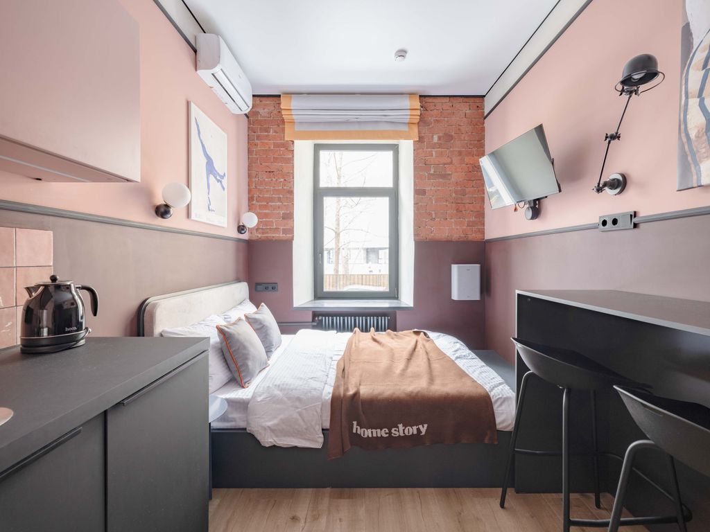 Двухместный номер с 1 кроватью Уютный с технологией умного дома