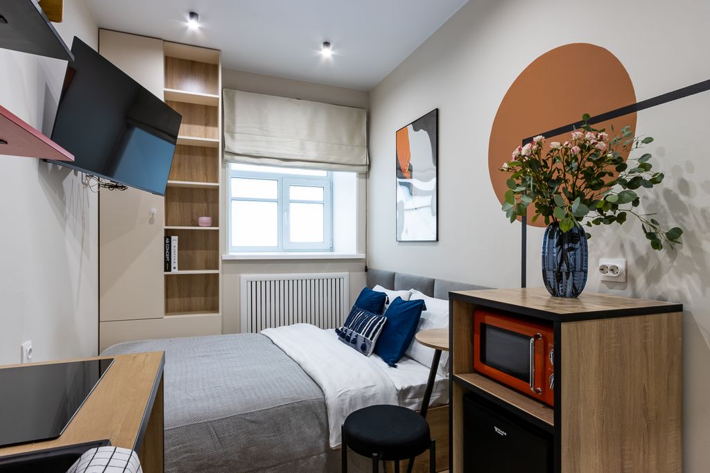 Двухместный номер с 1 кроватью Улучшенные апартаменты с кухней