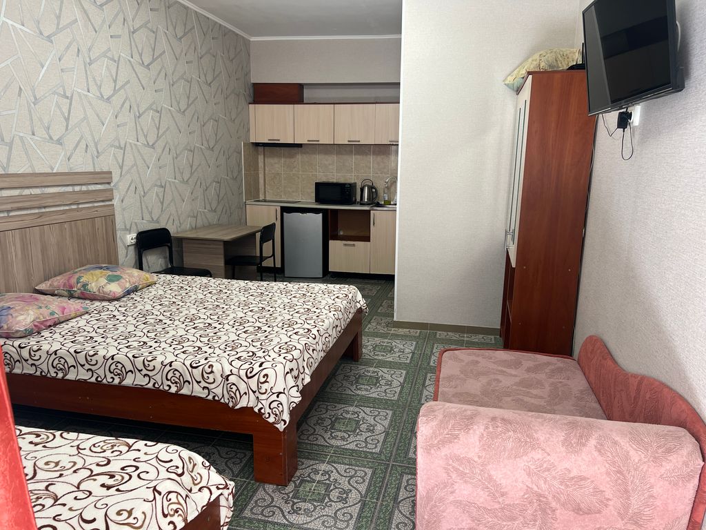 Четырёхместный номер однокомнатный четырехместный