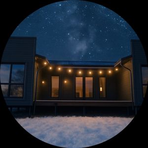 Дом с баней на озере